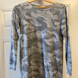 Camo dress - XS sweatshirt material dress